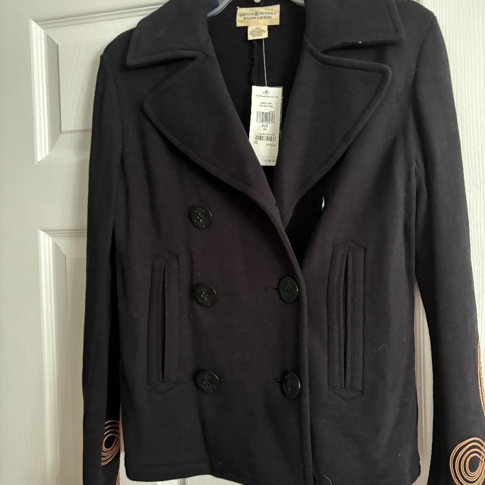 Ralph Lauren Denim/Supply navy blue jacket. New